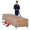 Vestil Steel Heavy Duty Side Winder Pallet Truck 3,000 Lb. Capacity Red SW-PJ - alternate 5
